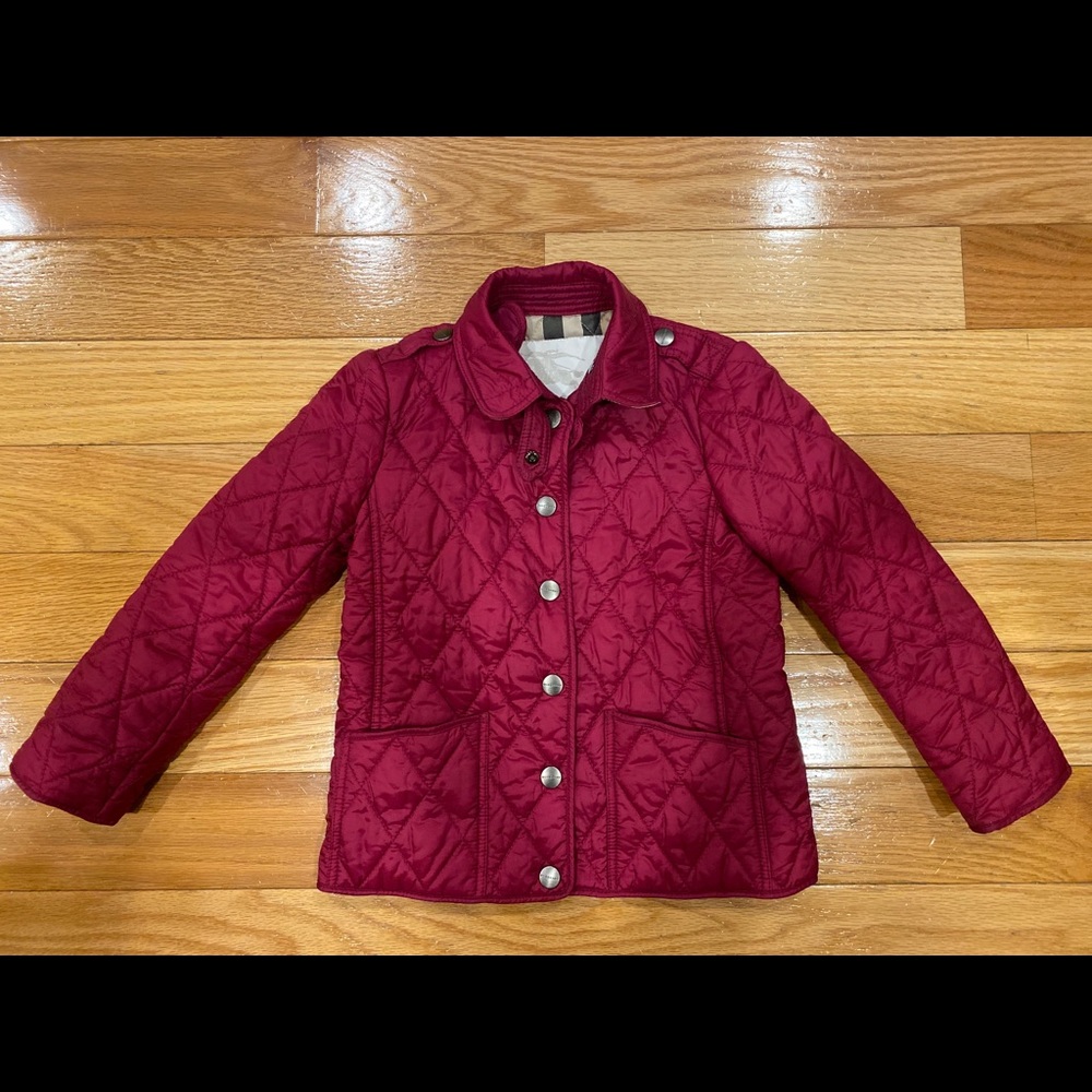 Burberry Quilted Jacket - Size 5Y (100% Authentic)